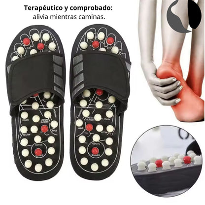 Sandalias de acupresión reflexología